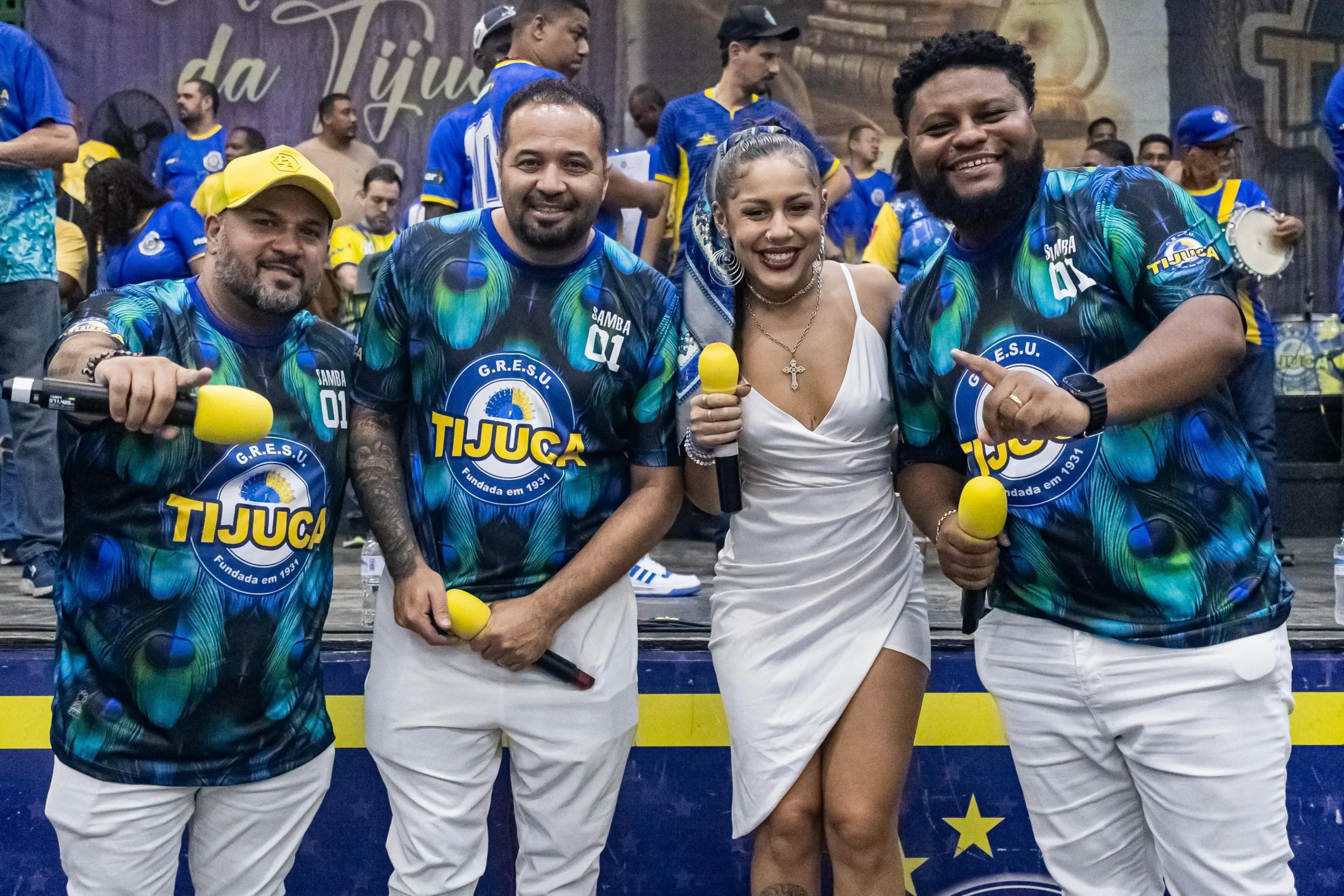 Unidos da Tijuca classifica cinco sambas