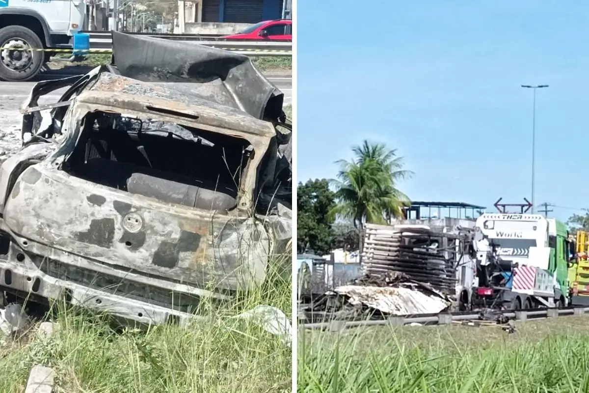 Acidente na Rio-Magé