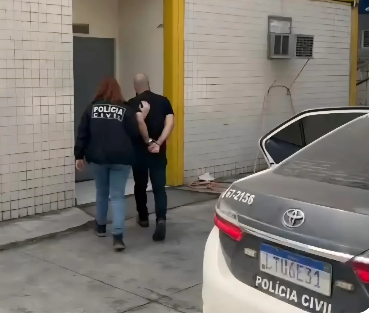 Agressor que espancou companheira em Barra do piraí
