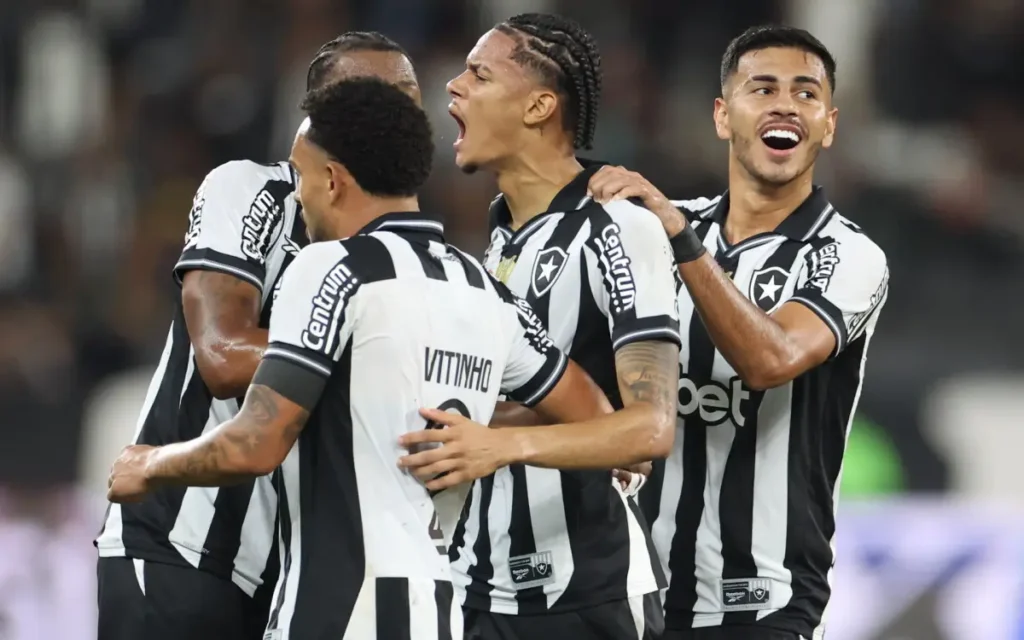 Jogadores do Botafogo