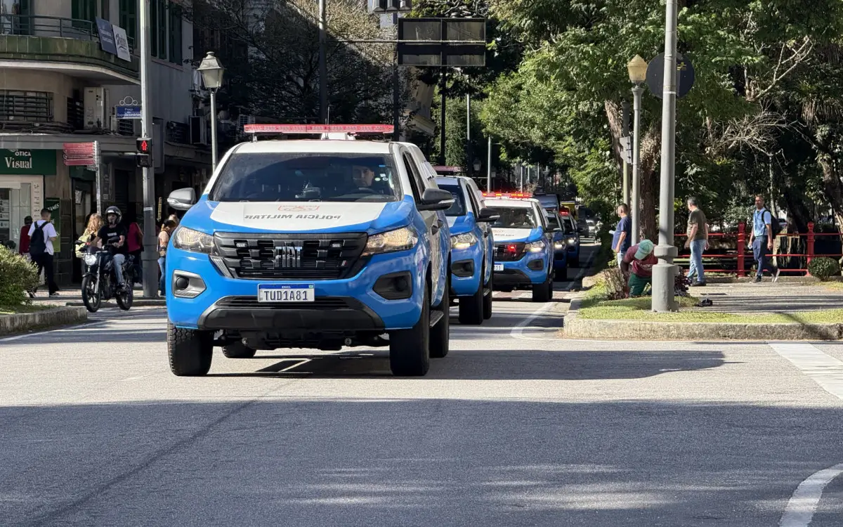 Carro da Polícia do Rio