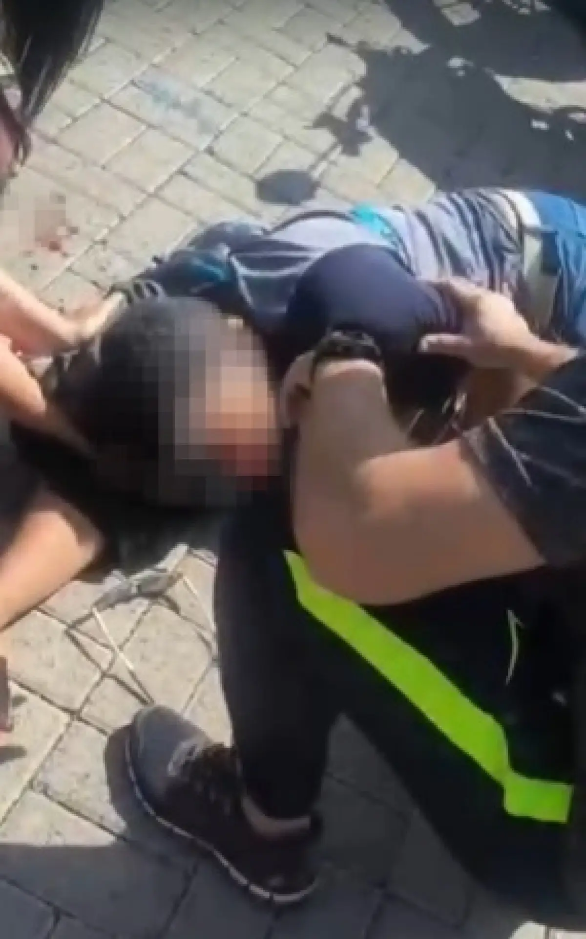 Vítima foi atingida por motocicleta