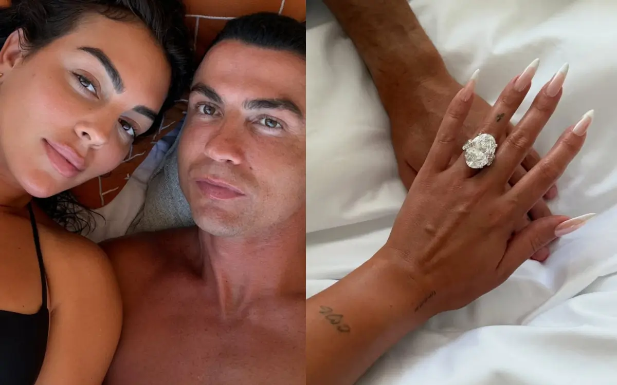 Cristiano Ronaldo pede Georgina Rodríguez em casamento