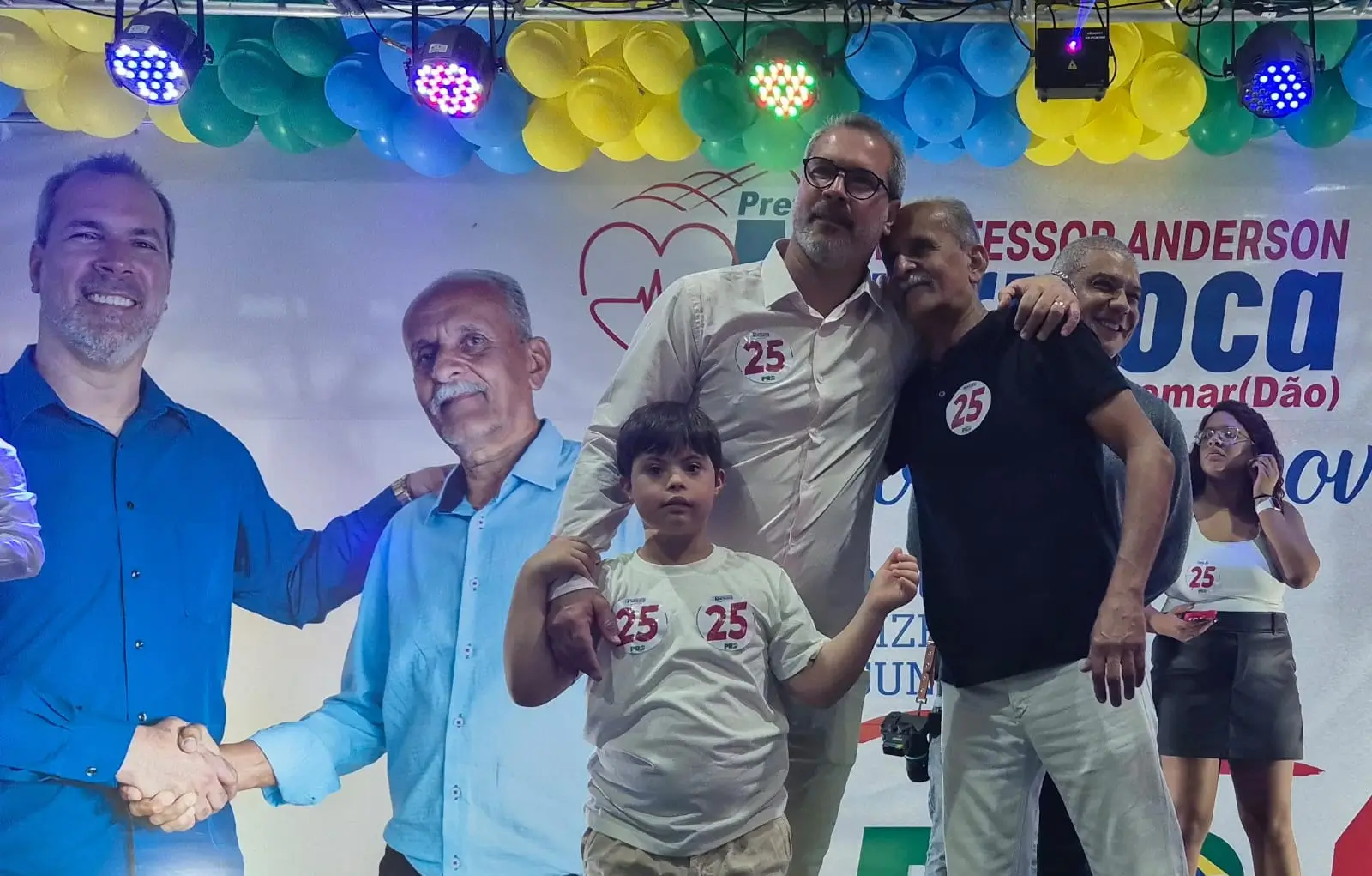 Festa de lançamento oficial da campanha do Professor Anderson Muriçoca à Prefeitura de Três Rios