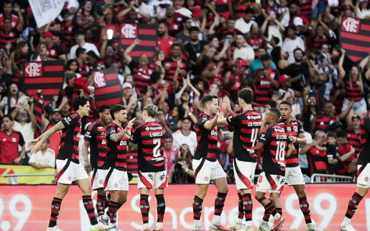 Gol do Flamengo