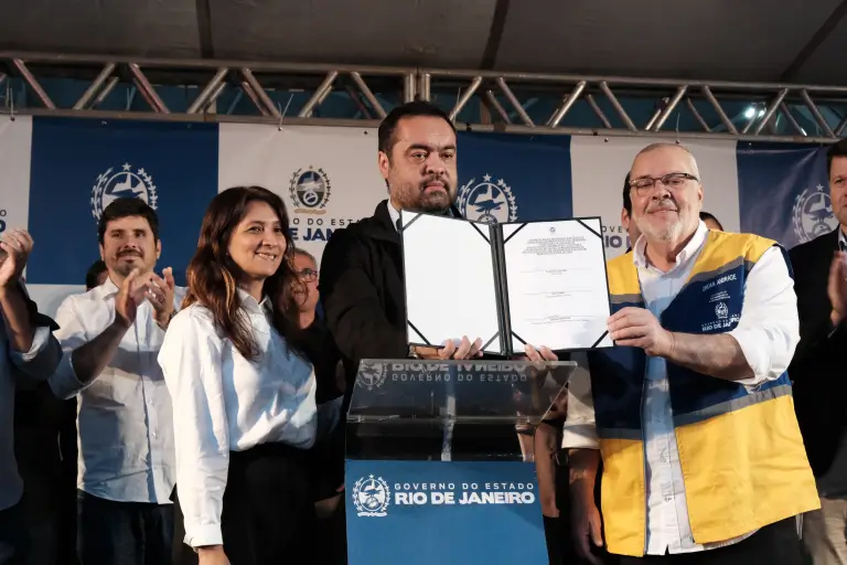 Cláudio Castro em Barra do Piraí