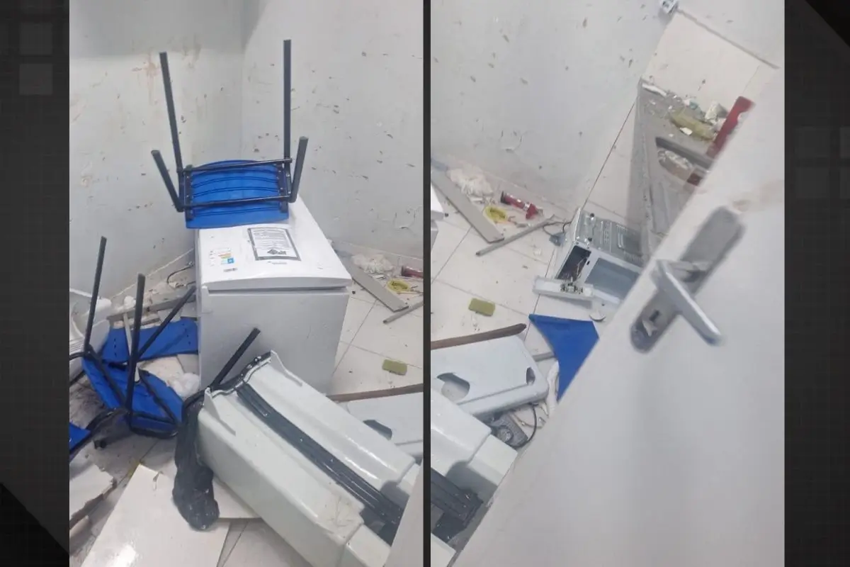 Homem sob efeito de drogas invade e destrói posto de saúde em Niterói