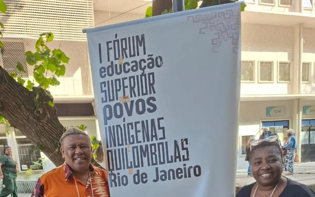 Magé marca presença no 1º Fórum de Educação Superior Indígena e Quilombola