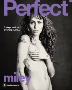 Miley Cyrus posa nua