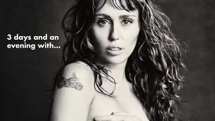 Miley Cyrus posa nua