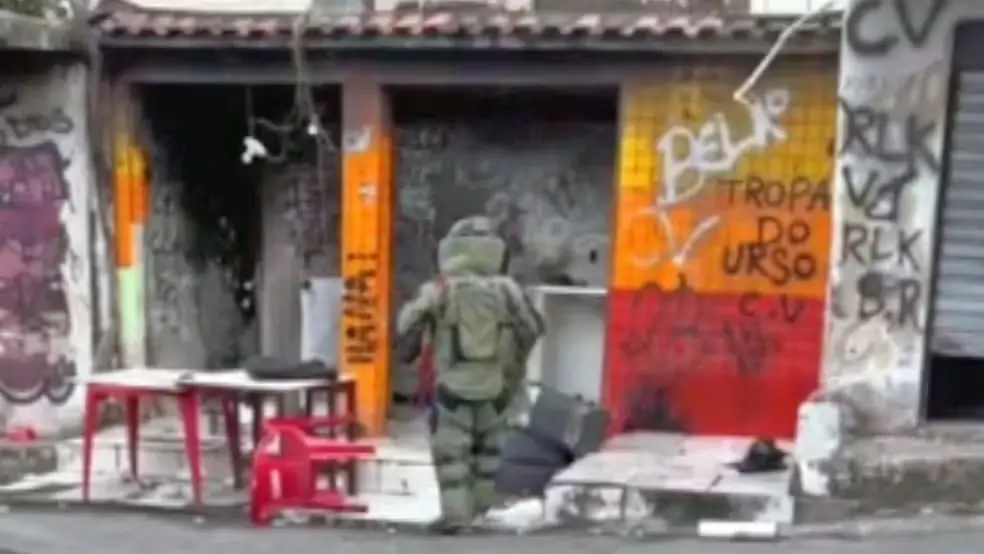 Morteiro é localizado no Quitungo