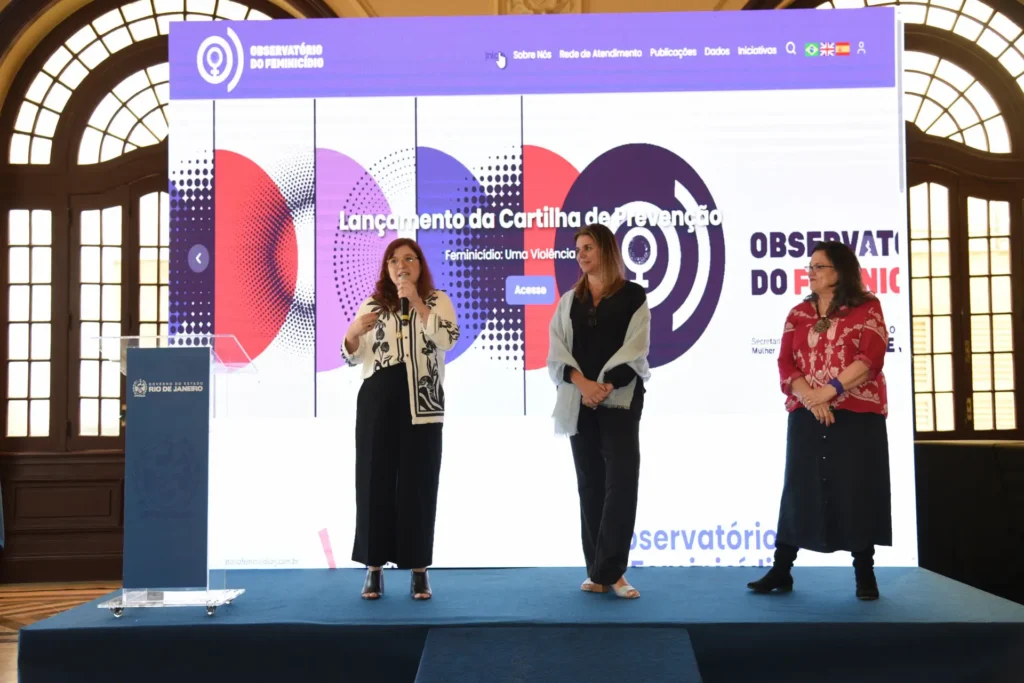 Lançamento da plataforma do Observatório do Feminicídio
