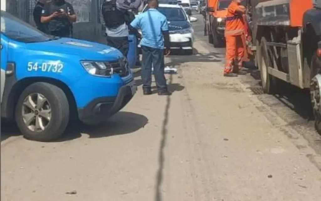 Corpo dentro de barril de lixo