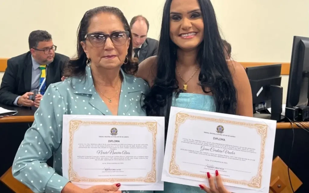Prefeita e vice de Cardoso Moreira
