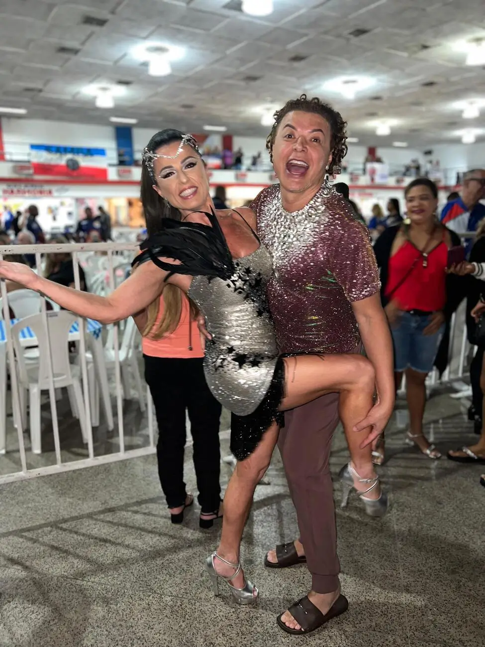 Tatiana Breia e David Brazil