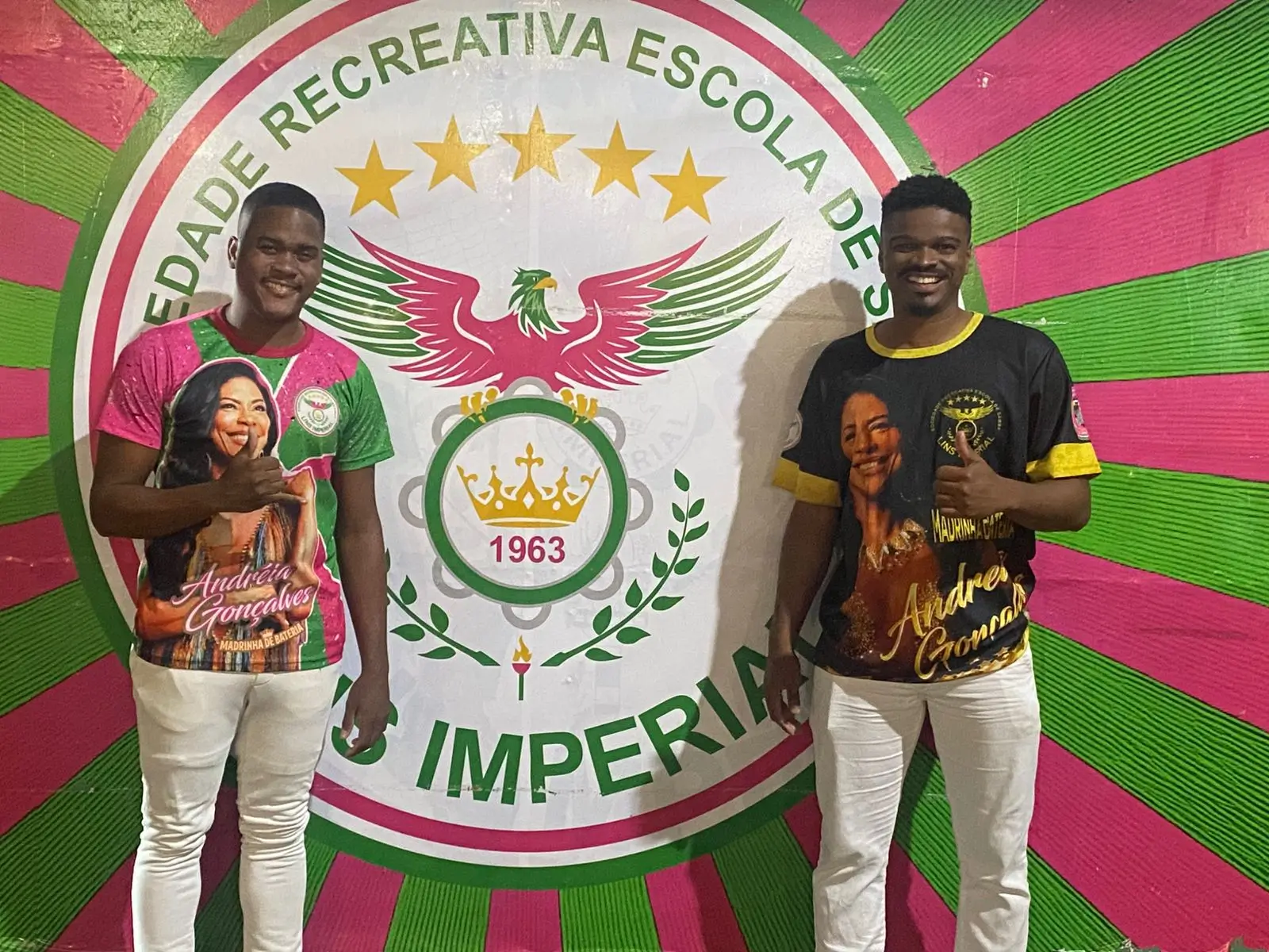 Thalyson Ben e Celsinho Frazão vão comandar a bateria da Lins Imperial