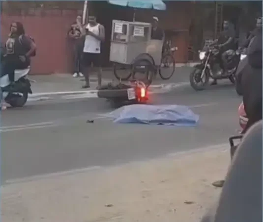 criança morre após cair de moto