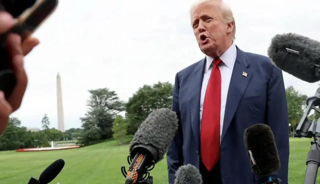 Trump em coletiva na Casa Branca