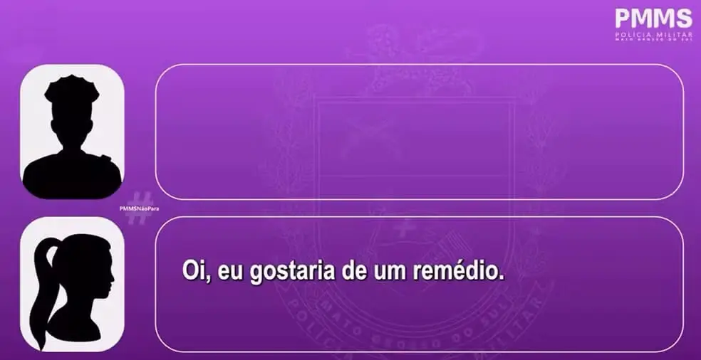 Vítima pede dipirona e PM salva mulher de violência doméstica