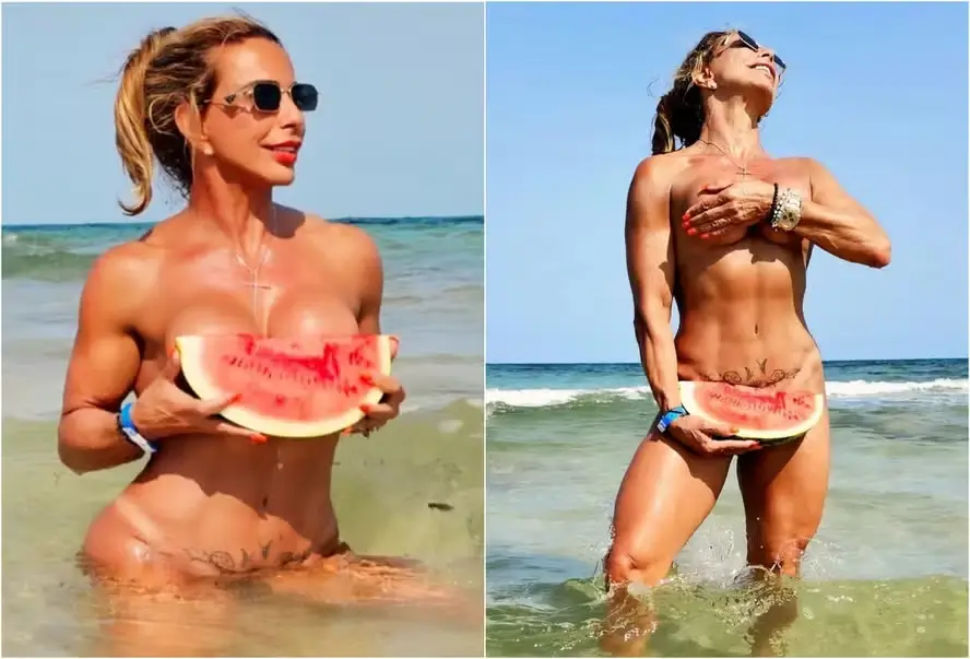 Andréa Sunshine posa nua