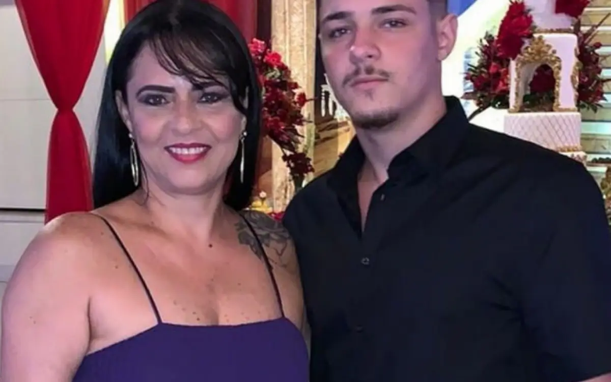 Alan Rodrigues e sua mãe Ana Carla Rodrigues