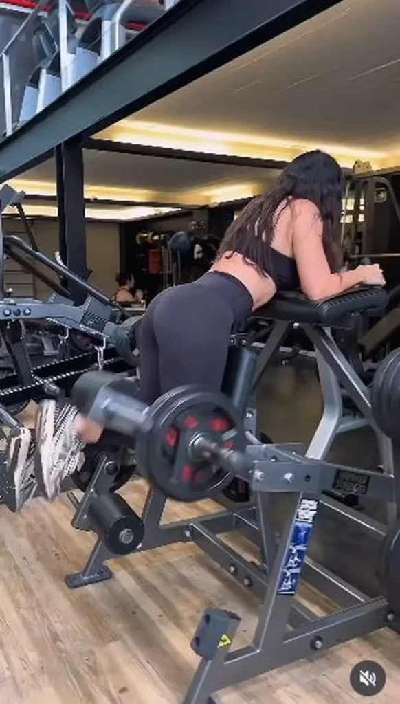 Alessandra Negrini na academia
