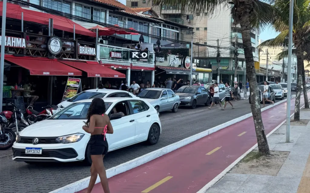 Avenida Atlântica em Macaé