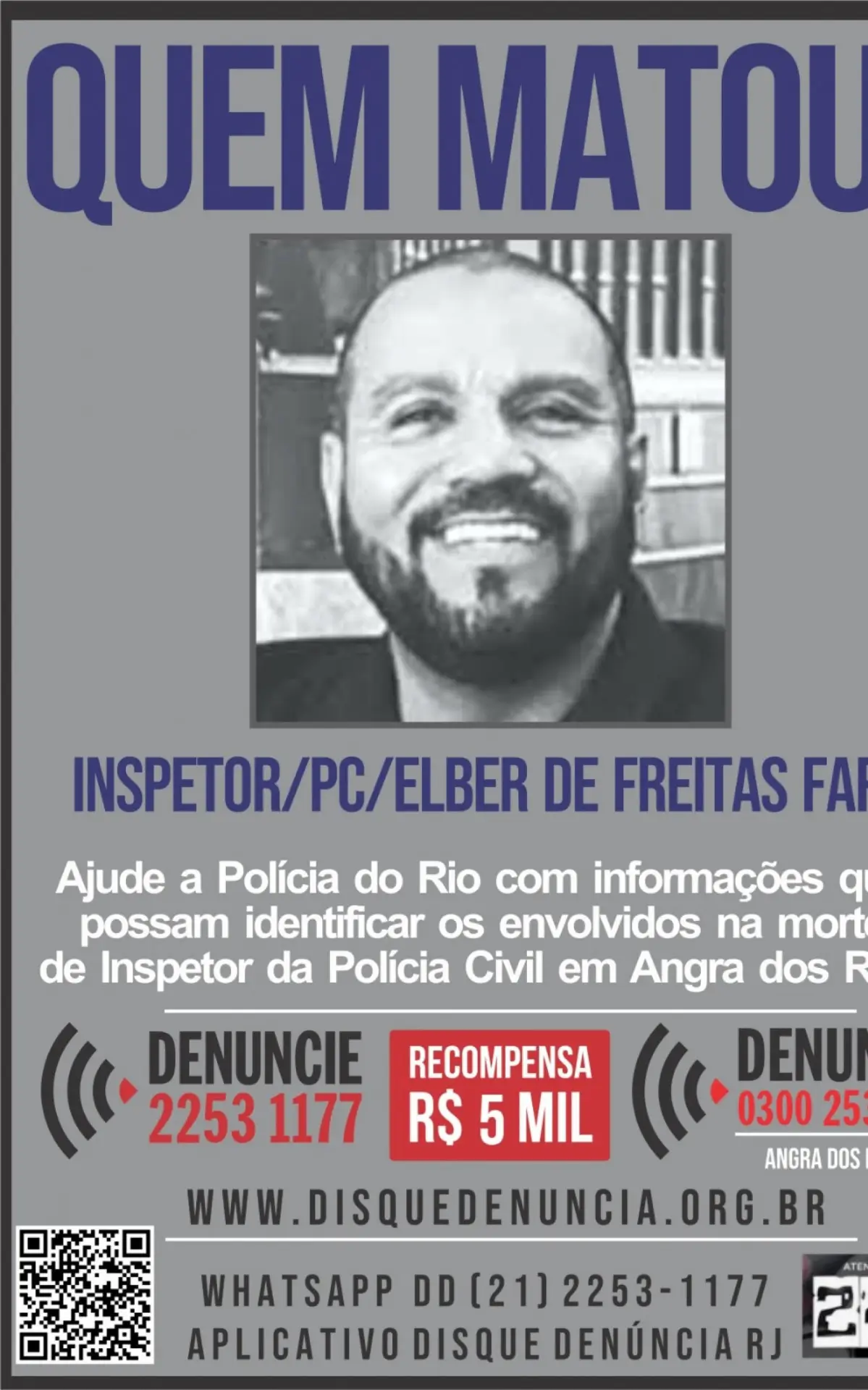 Cartaz do Disque Denúncia