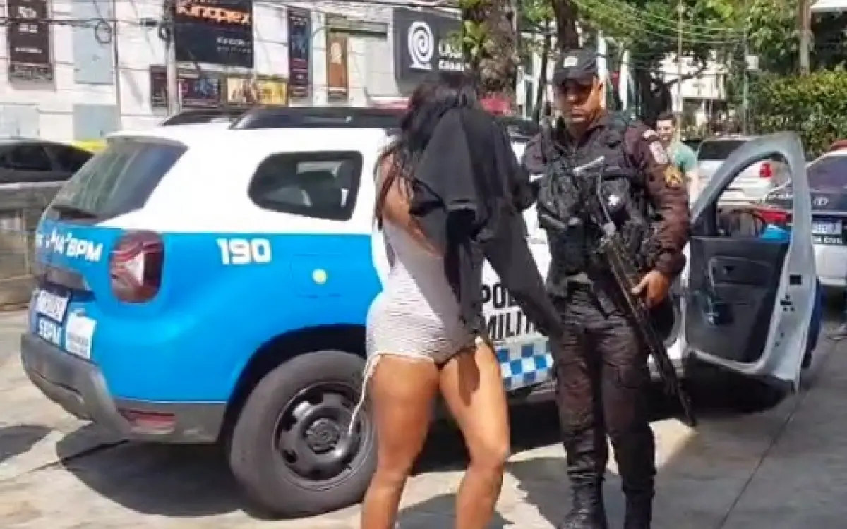 Gabrielle de Souza Curado foi presa