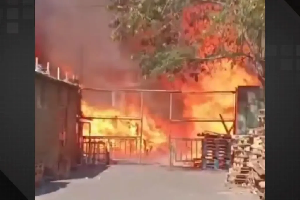 Incêndio em Irajá