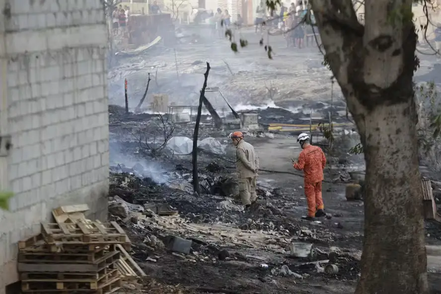 Incêndio em Irajá