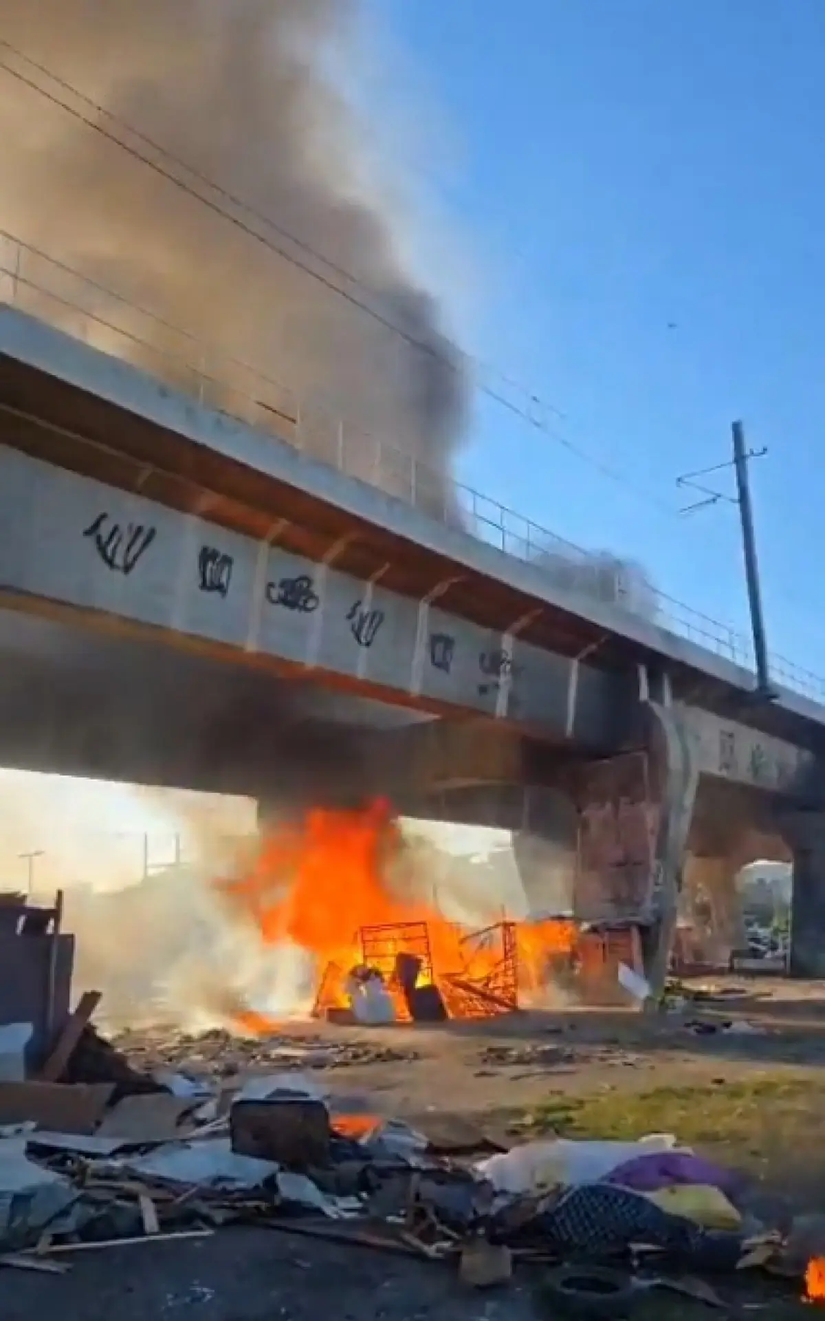 Incêndio em Manguinhos