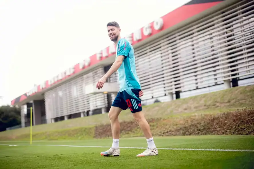 Jorginho treina no Flamengo
