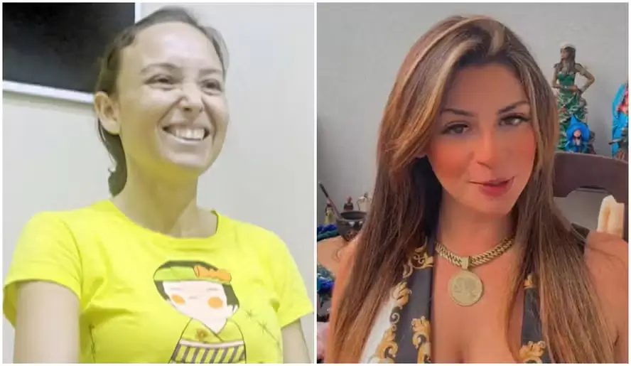 Júlia Cathermol e Suyany Breschak