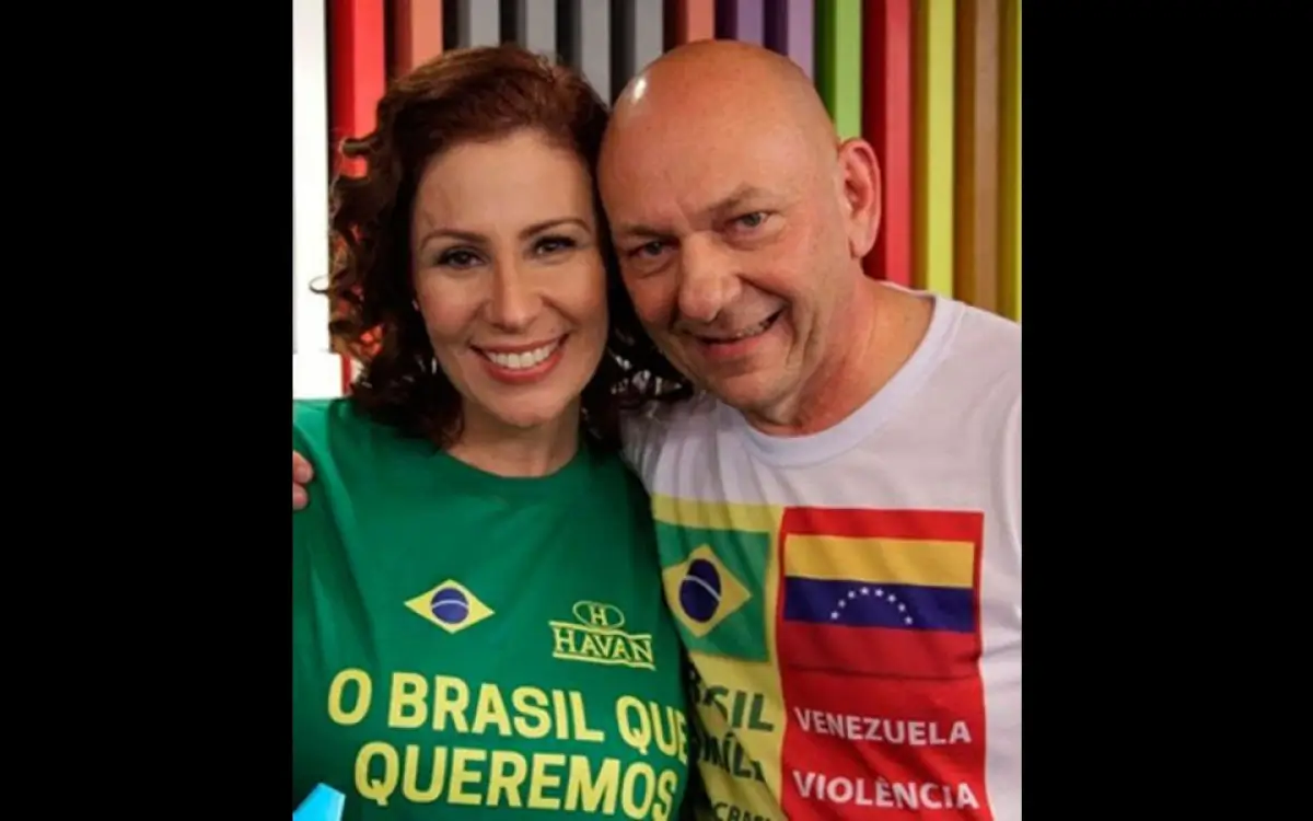 Luciano Hang e Carla Zambelli