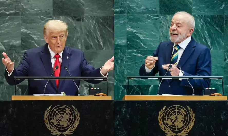 Lula e Trump