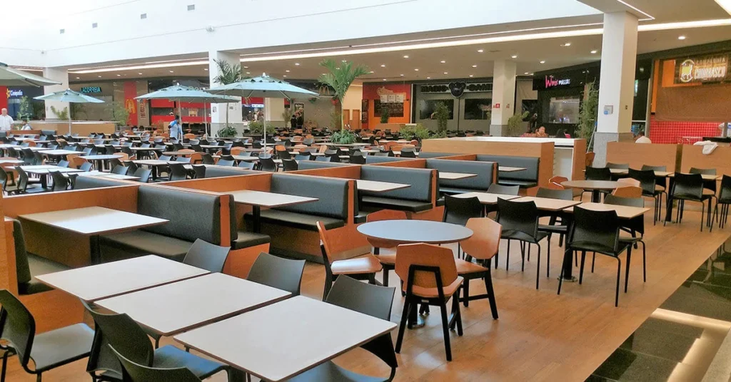 Praças de Alimentação de Shoppings