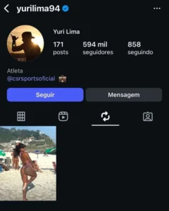 Instagram de Yuri Lima
