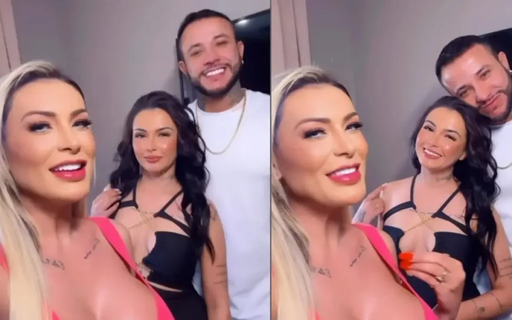 Andressa Urach anuncia gravação de conteúdo adulto com a irmã e Ton Fernandes