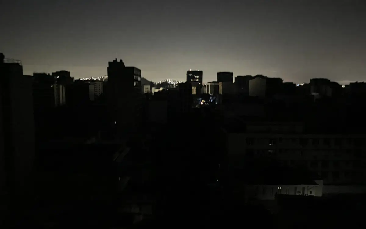apagão no Rio