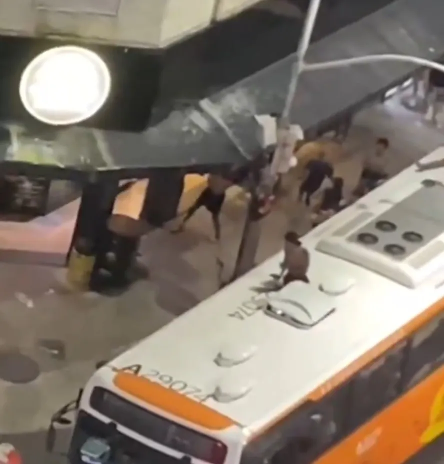 arrastão em Copacabana