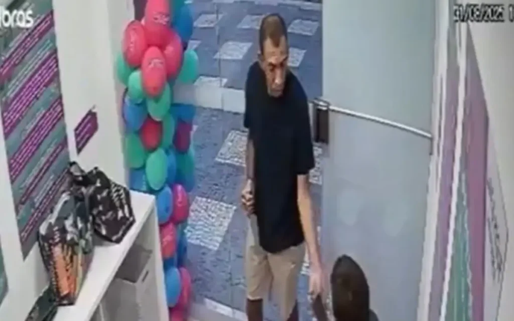 Assaltante com faca invade lavanderia