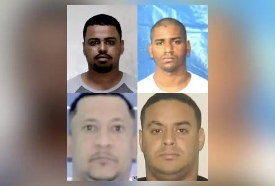 Vinicius Sebastian dos Santos Catrinck, Jefferson Dias Lino, Luciano da Silva Teixeira e Thiago Fernandes Virtuoso