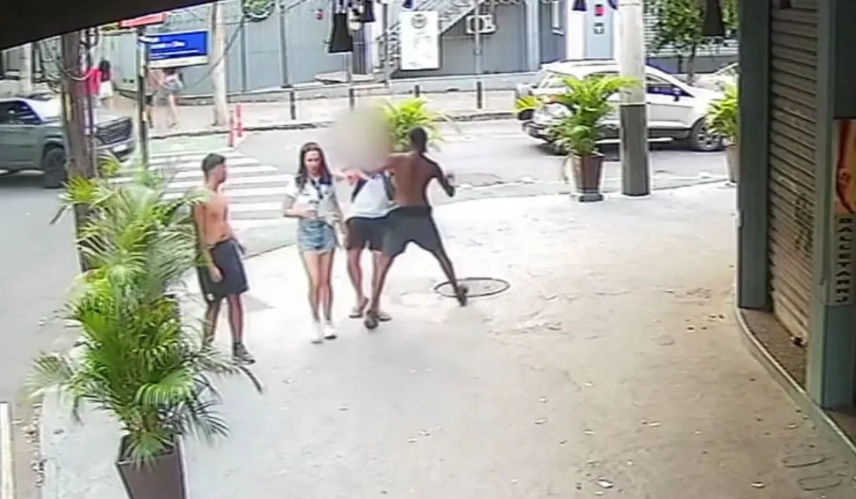 agressão a torcedor do Vasco na Tijuca antes de clássico