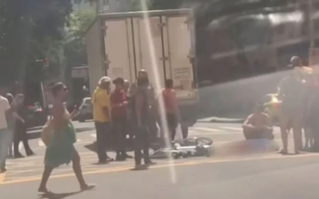 ciclista morre atropelada em Copacabana