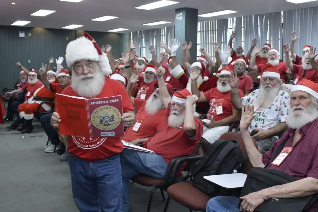 curso gratuito para formação de Papai Noel