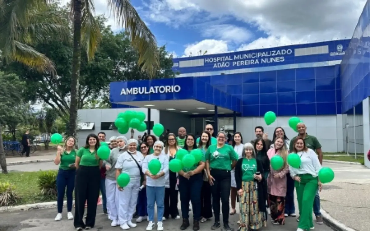 Hospital de Saracuruna celebra dia da doações de órgão