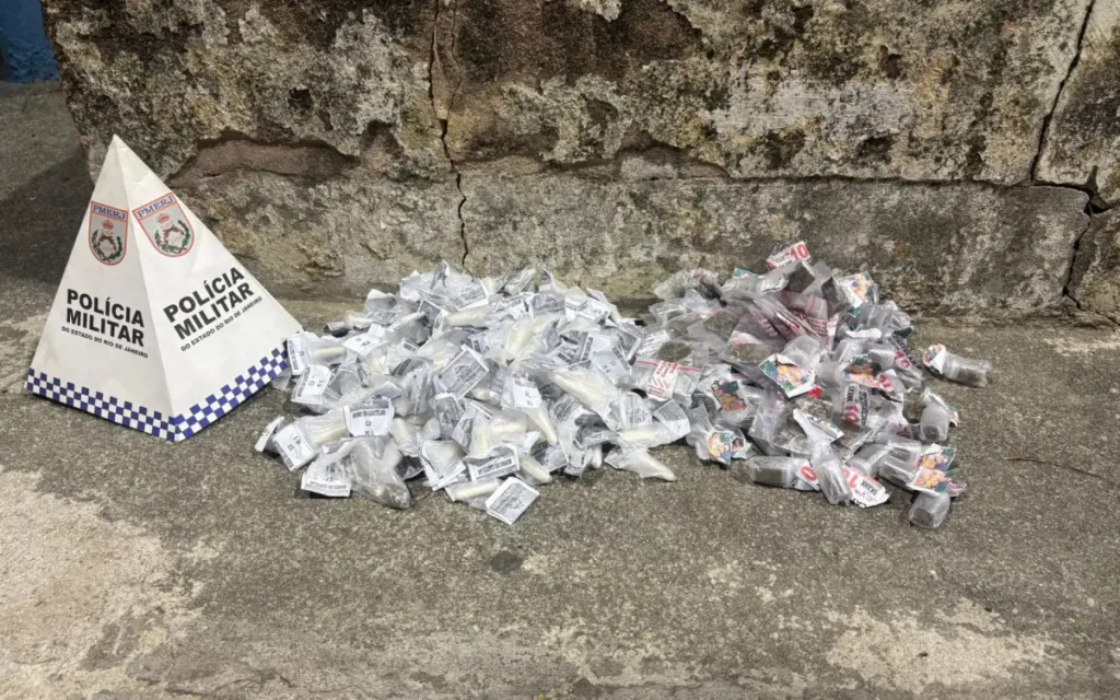 Drogas apreendidos