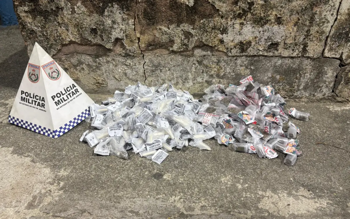 Drogas apreendidos