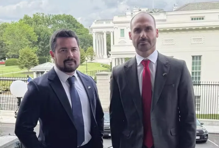 Eduardo Bolsonaro e Paulo Figueiredo